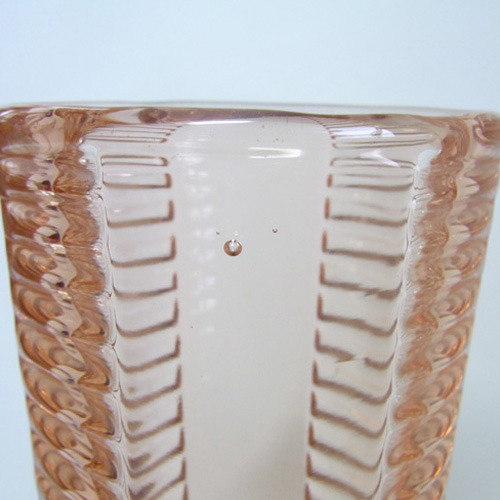 (image for) Nemsova Sklo Union Pink Glass Vase - Milos Filip #2002 - Click Image to Close