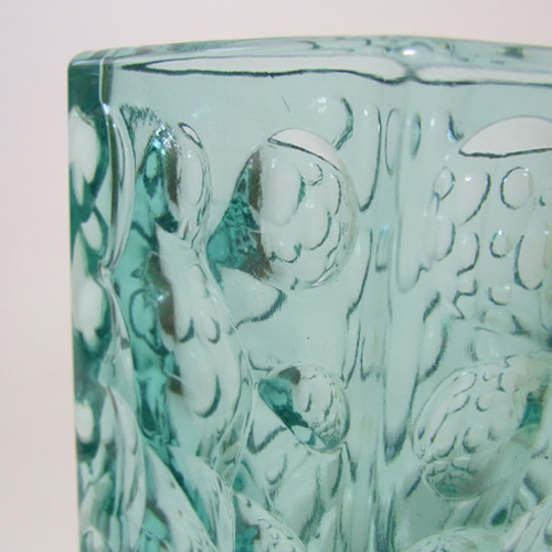 (image for) Rosice Sklo Union Turquoise Glass Vase Jiři Brabec 5122 - Click Image to Close