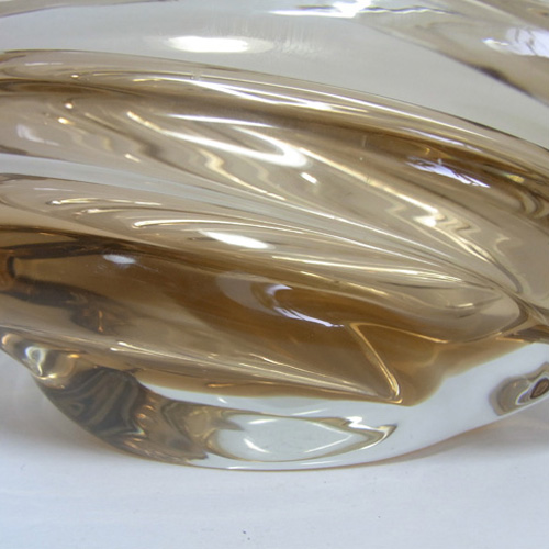 (image for) Skrdlovice #5637 Czech Glass 'Andromeda' Bowl by Jaroslav Beránek - Click Image to Close