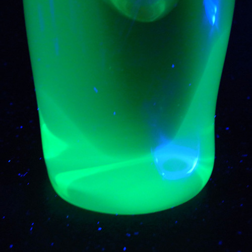 Skrdlovice #5568 Czech Amber & Green Glass Vase by Maria Stahlikova - Click Image to Close