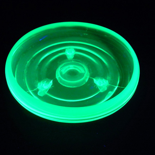 (image for) Victorian 1900's Vaseline/Pearline Uranium Glass Bowl - Click Image to Close