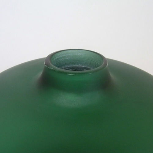 Venini Signed Murano Glass 'Velato' Bottle Tobia Scarpa - Click Image to Close