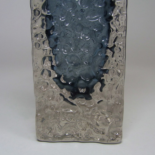 (image for) Whitefriars #9683 Baxter Indigo Glass 6.75" Nailhead Vase - Click Image to Close