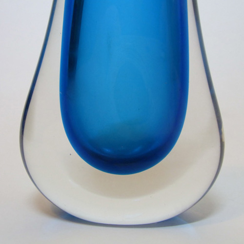 (image for) Whitefriars #9572 Kingfisher Glass Teardrop Vase - Click Image to Close