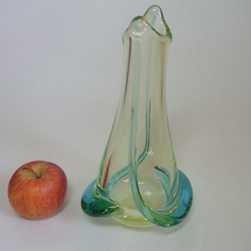 (image for) Zelezny Brod Sklo Czech Glass Vase - Frantisek Zemek - Click Image to Close