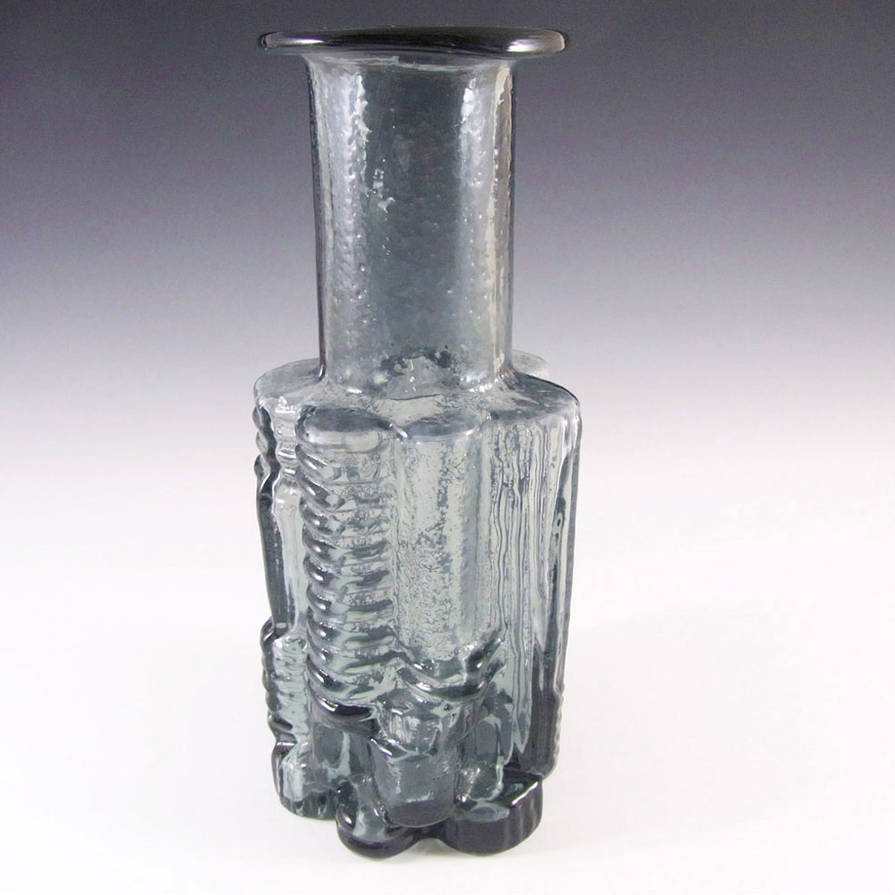 (image for) Alsterfors Textured Glass Vase Signed Per Olof Ström '68 - Click Image to Close