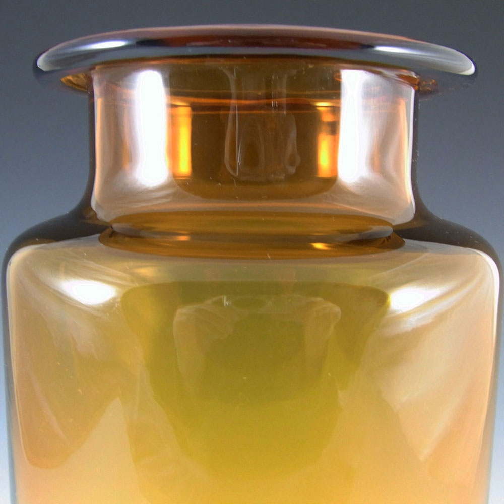 (image for) Dartington #FT224 RARE Frank Thrower Glass 'Candy' Vase - Click Image to Close