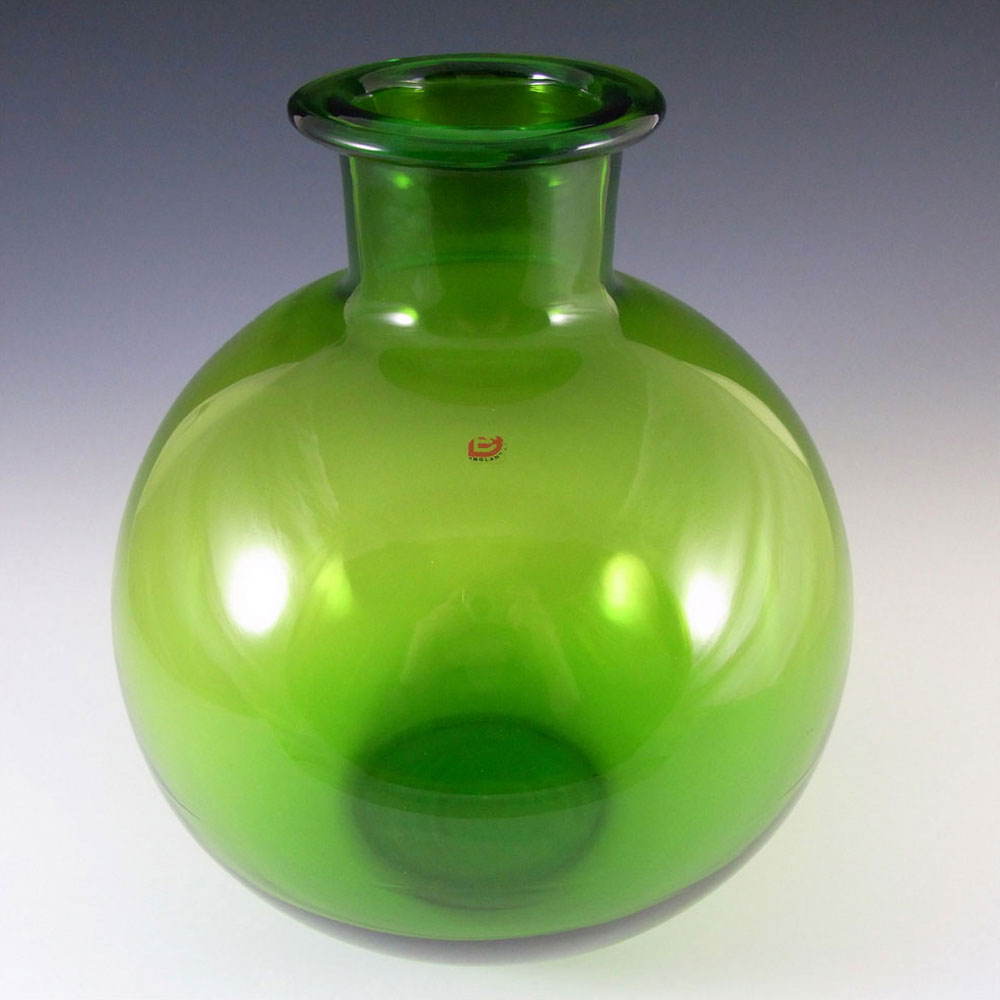 Dartington #FT222 RARE Frank Thrower Glass 'Volterra' Vase - Click Image to Close