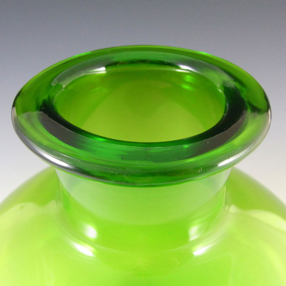 (image for) Dartington #FT222 RARE Frank Thrower Glass 'Volterra' Vase - Click Image to Close
