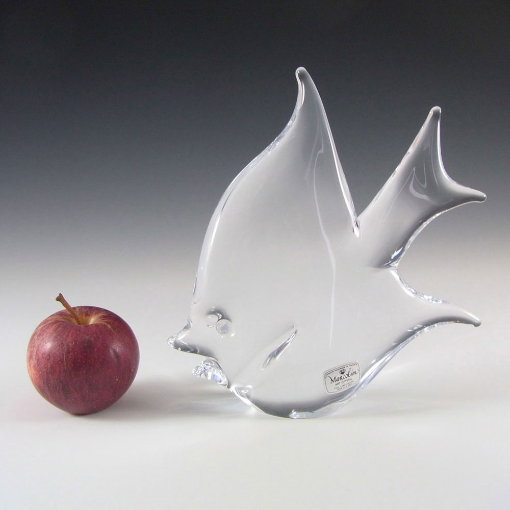 (image for) Marcolin / FM Konstglas Glass Fish - Signed + Labelled - Click Image to Close