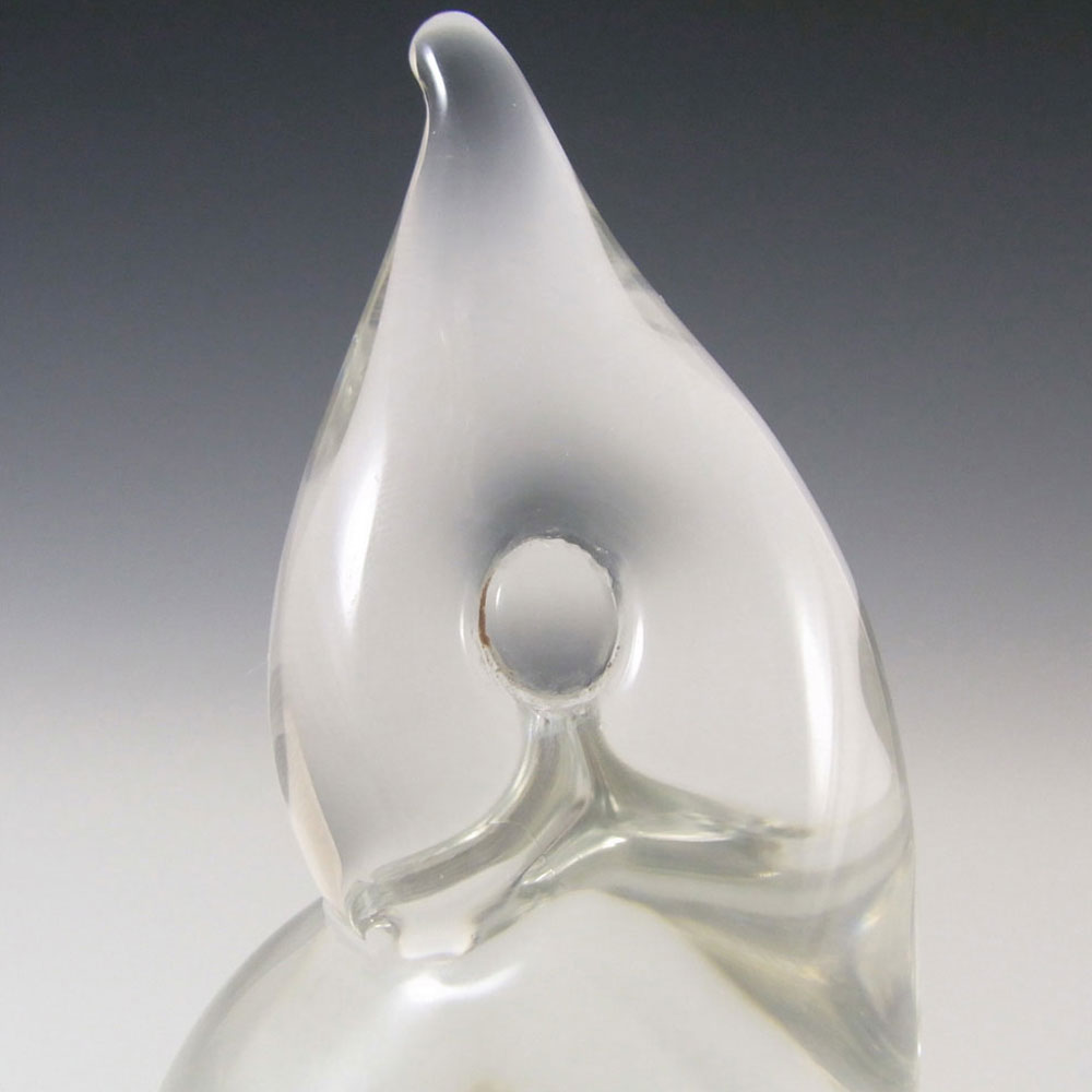 (image for) FM Konstglas/Marcolin Fumato Glass Penguin - Signed + Labelled - Click Image to Close