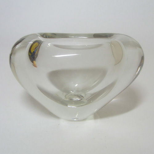 (image for) Holmegaard #15734 Per Lutken Clear Glass 'Minuet' Vase - Signed - Click Image to Close