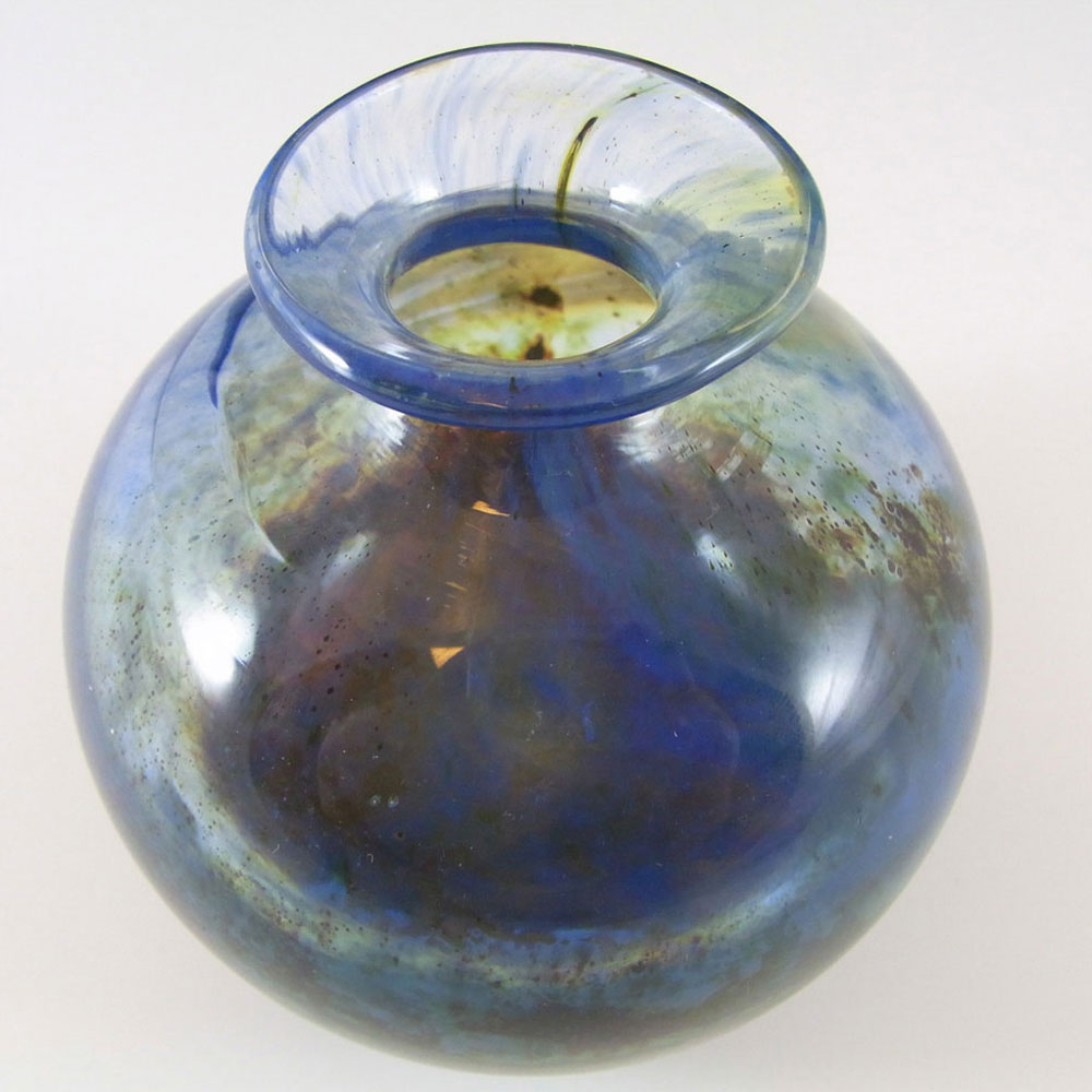 (image for) Isle of Wight Studio/Michael Harris Aurene Glass Globe Vase - Click Image to Close