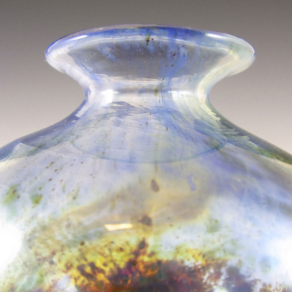 Isle of Wight Studio/Michael Harris Aurene Glass Globe Vase - Click Image to Close