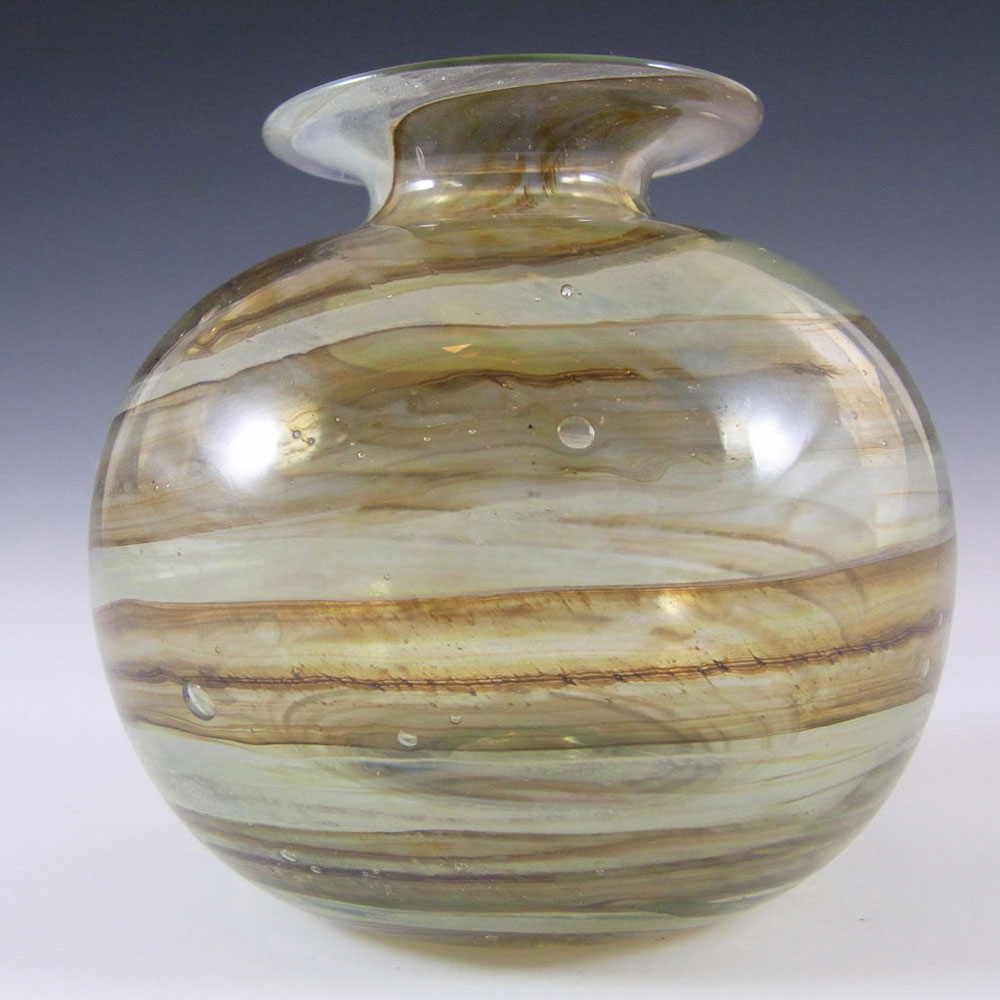 (image for) Isle of Wight Studio/Michael Harris Tortoiseshell Glass Vase - Click Image to Close
