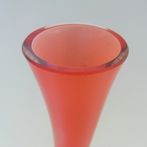 (image for) Normann Copenhagen Scandinavian Red Cased Glass Vase - Click Image to Close