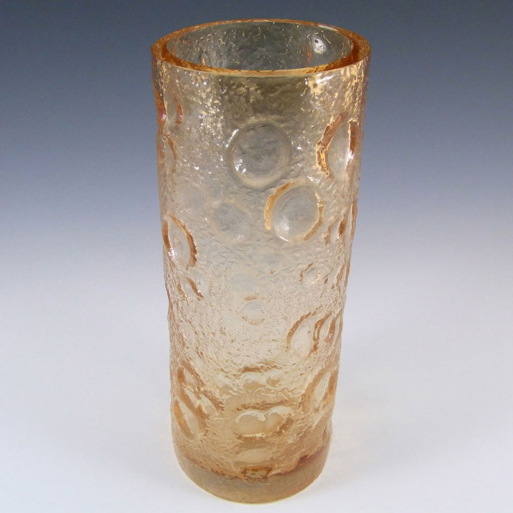 (image for) Wedgwood/Stennett-Willson Glass Textured Vase - Marked - Click Image to Close