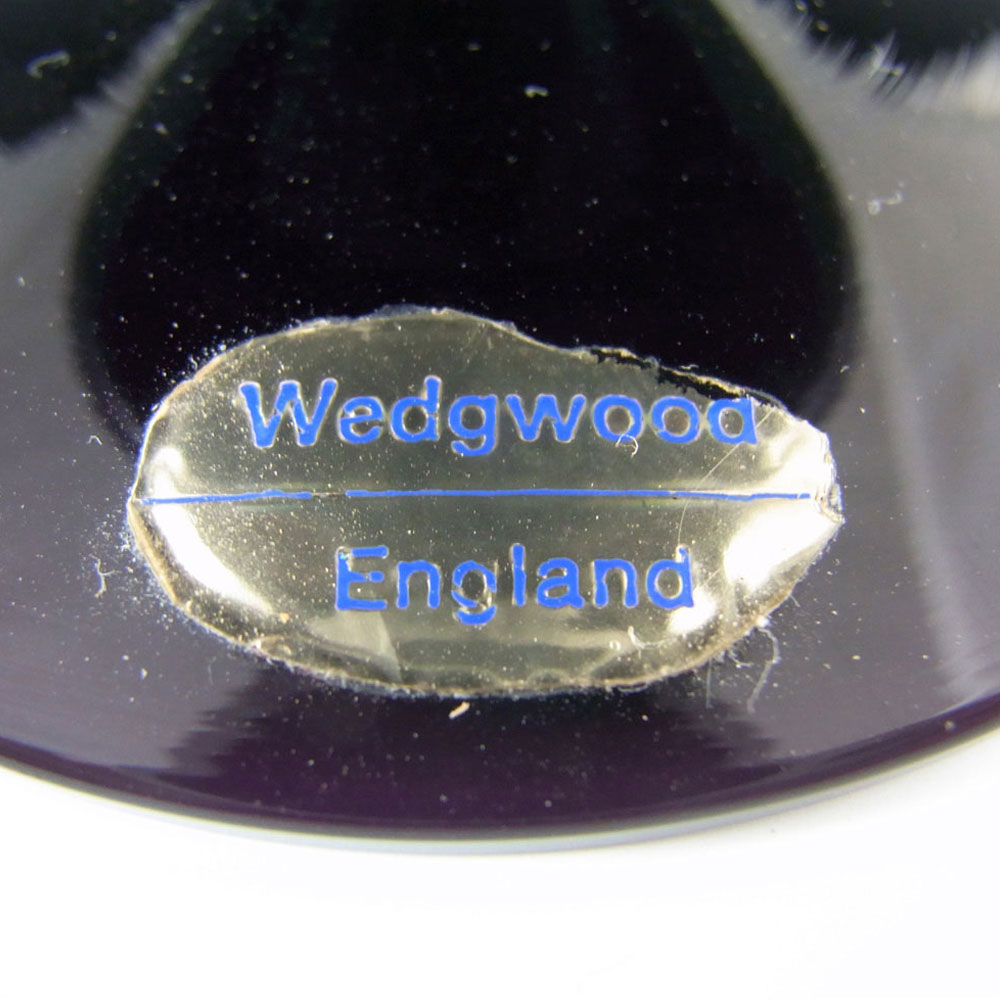(image for) MARKED Wedgwood Amethyst Glass Sheringham Candlestick RSW13/1 - Click Image to Close