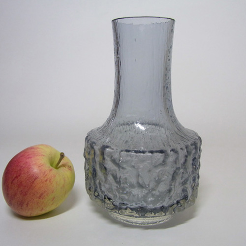 (image for) Whitefriars #9818 Baxter Pewter Glass Textured Mallet Vase - Click Image to Close