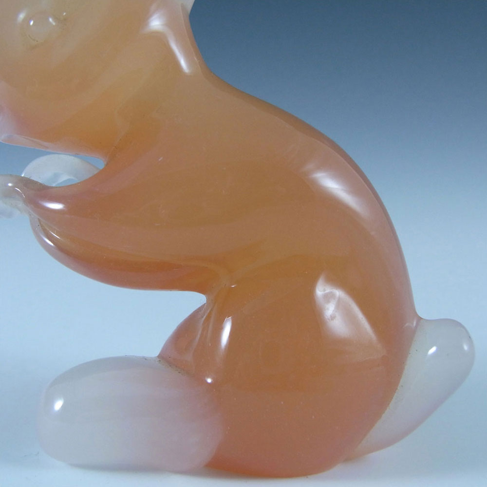 (image for) Archimede Seguso Alabastro Glass Rabbit Sculpture - Label - Click Image to Close