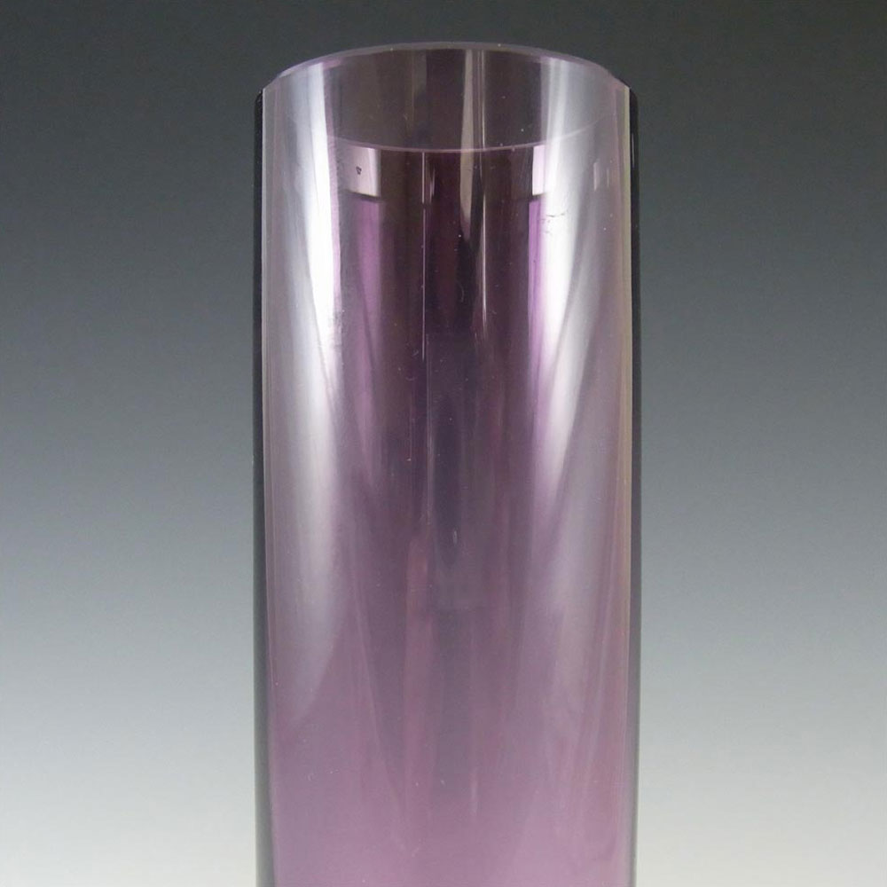 (image for) Alfred Taube German Purple Cased Glass Vase - Click Image to Close