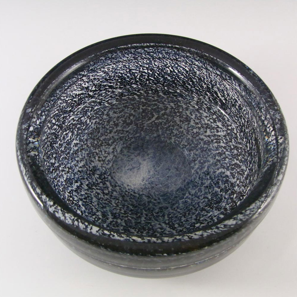 (image for) Aseda Swedish Grey Glass Bubble Bowl by Bo Borgstrom - Click Image to Close