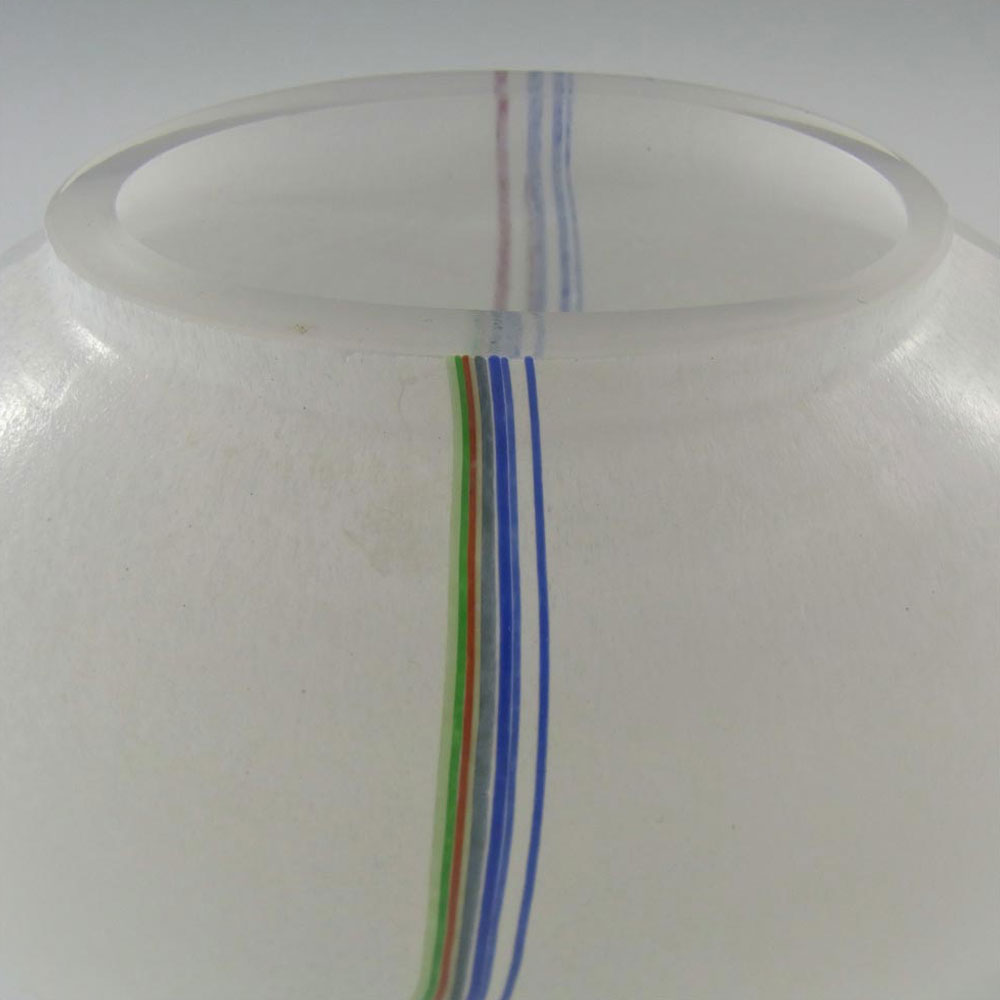 (image for) Kosta Boda Glass 'Rainbow' 5.5" Vase - Signed Bertil Vallien #48224 - Click Image to Close