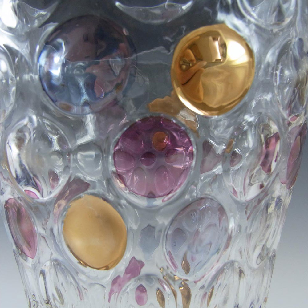 (image for) Borske Sklo Vintage Glass 'Nemo' Vase by Max Kannegiesser - Click Image to Close