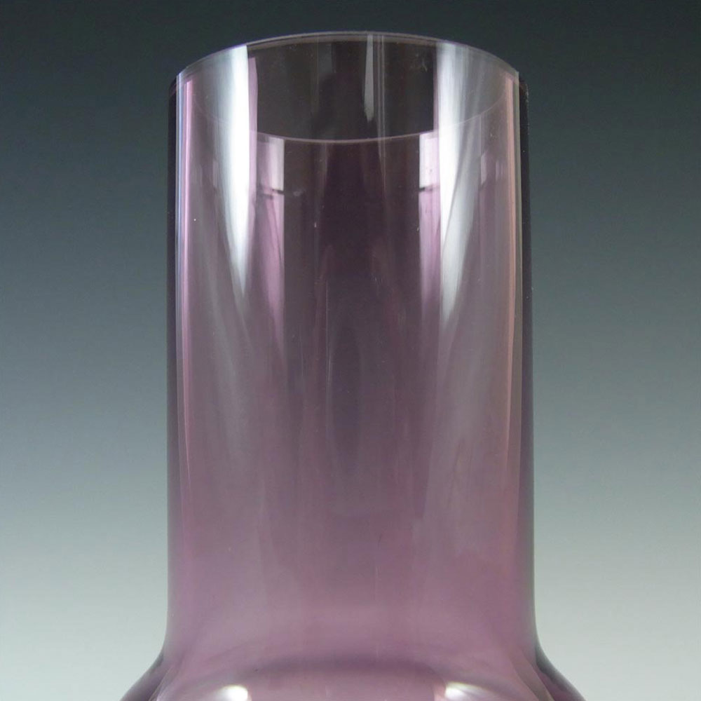 (image for) Caithness British Purple Cased Glass Vase - Marked - Click Image to Close
