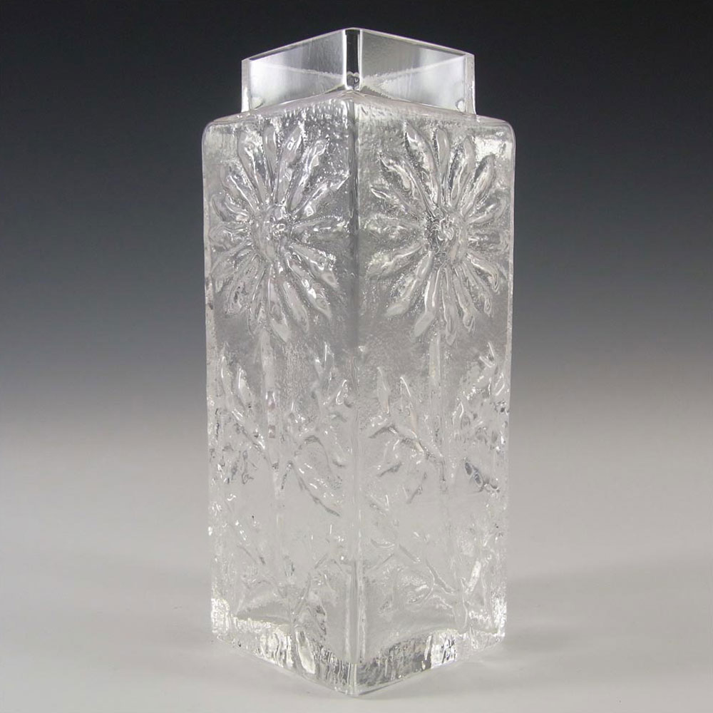(image for) Dartington #FT228 Frank Thrower Glass Marguerite Vase - Boxed - Click Image to Close