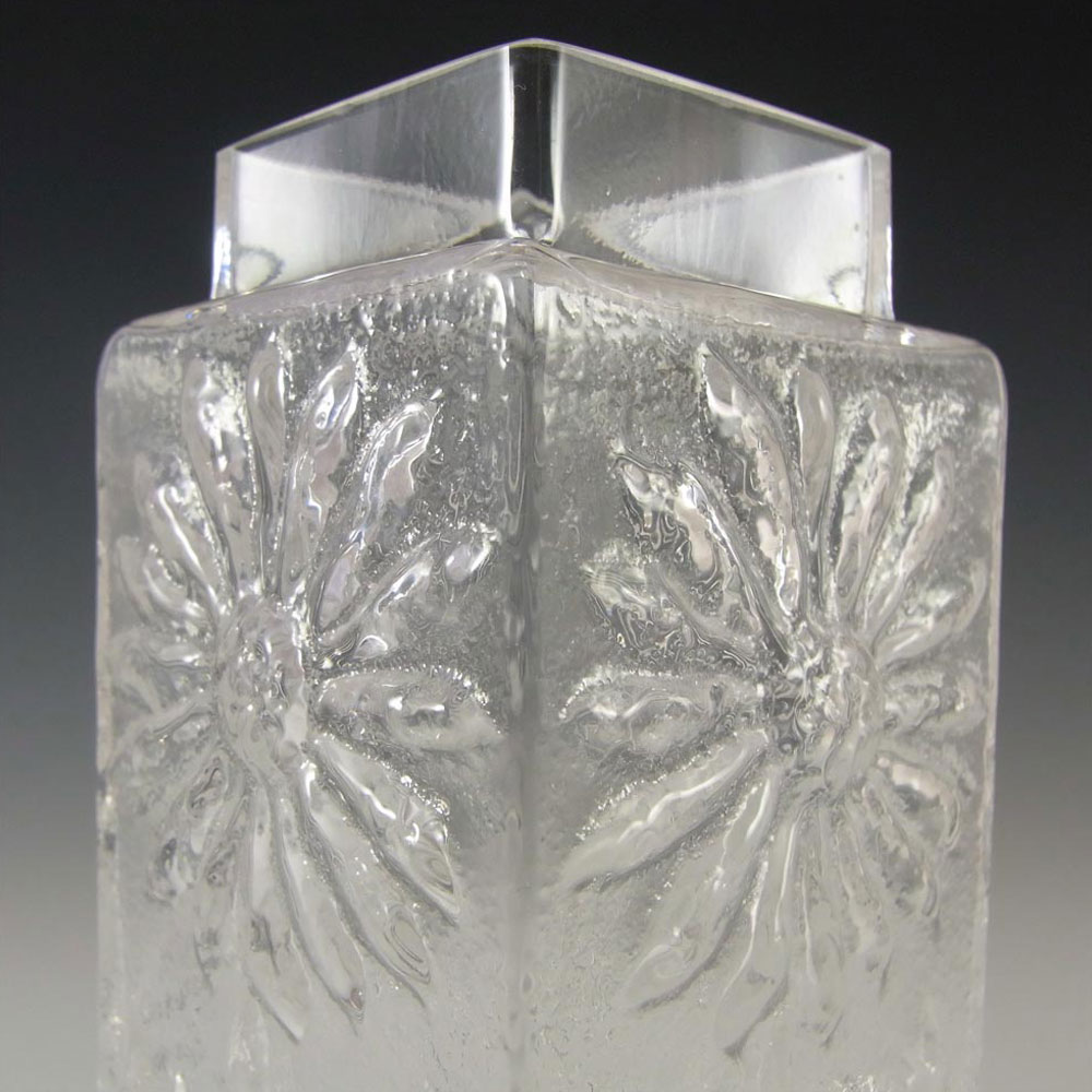 (image for) Dartington #FT228 Frank Thrower Glass Marguerite Vase - Boxed - Click Image to Close