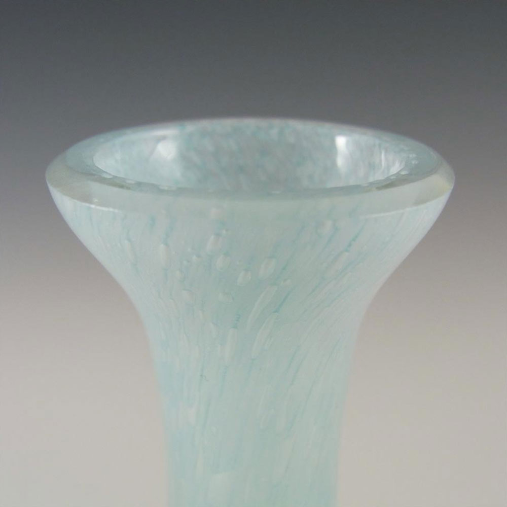 (image for) Ekenas Blue + Green Glass Vase by John-Orwar Lake - Label - Click Image to Close