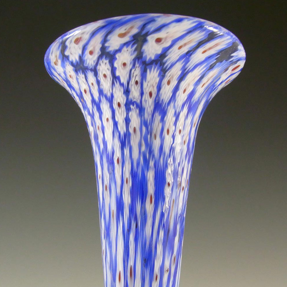 (image for) FM Konstglas/Ronneby Swedish Glass Millefiori Vase - Label - Click Image to Close