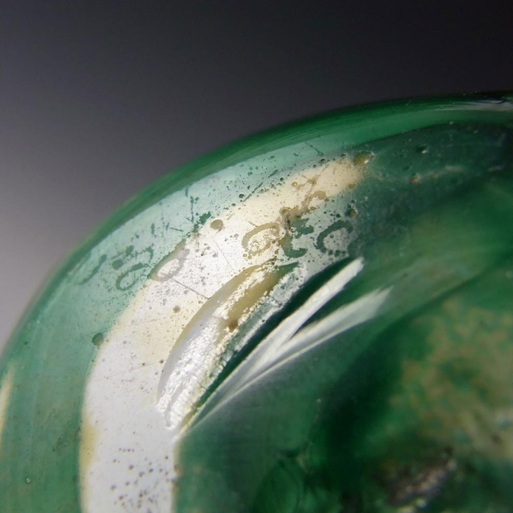 Gozo Maltese Glass 'Springtime' Vase - Signed + Labelled - Click Image to Close