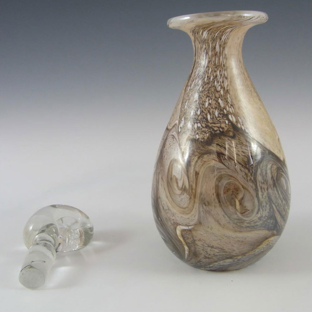 Gozo Maltese Glass 'Stone' Perfume/Scent Bottle - Signed - Click Image to Close