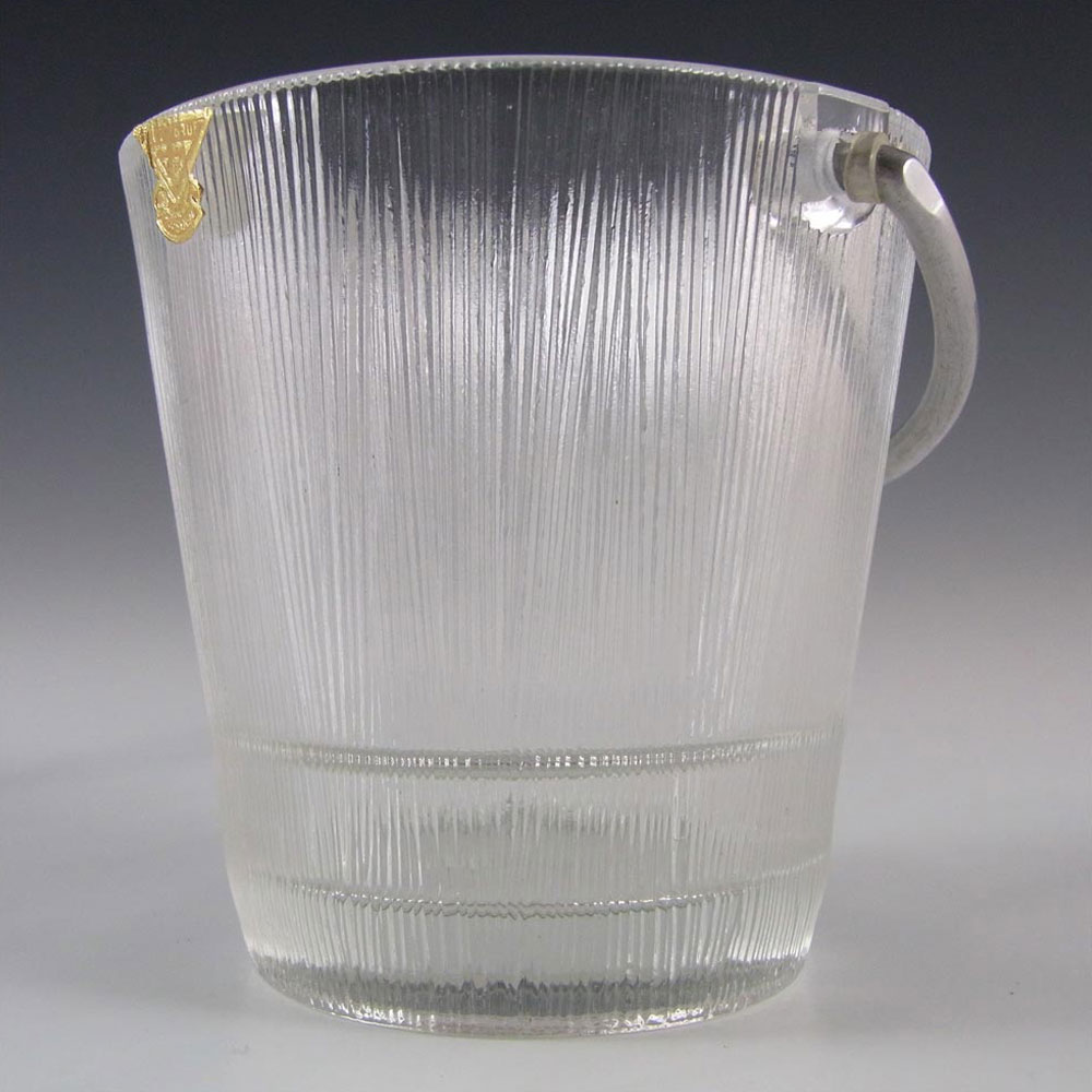 Gullaskruf Swedish Glass Ice Bucket - Lennart Andersson - Click Image to Close