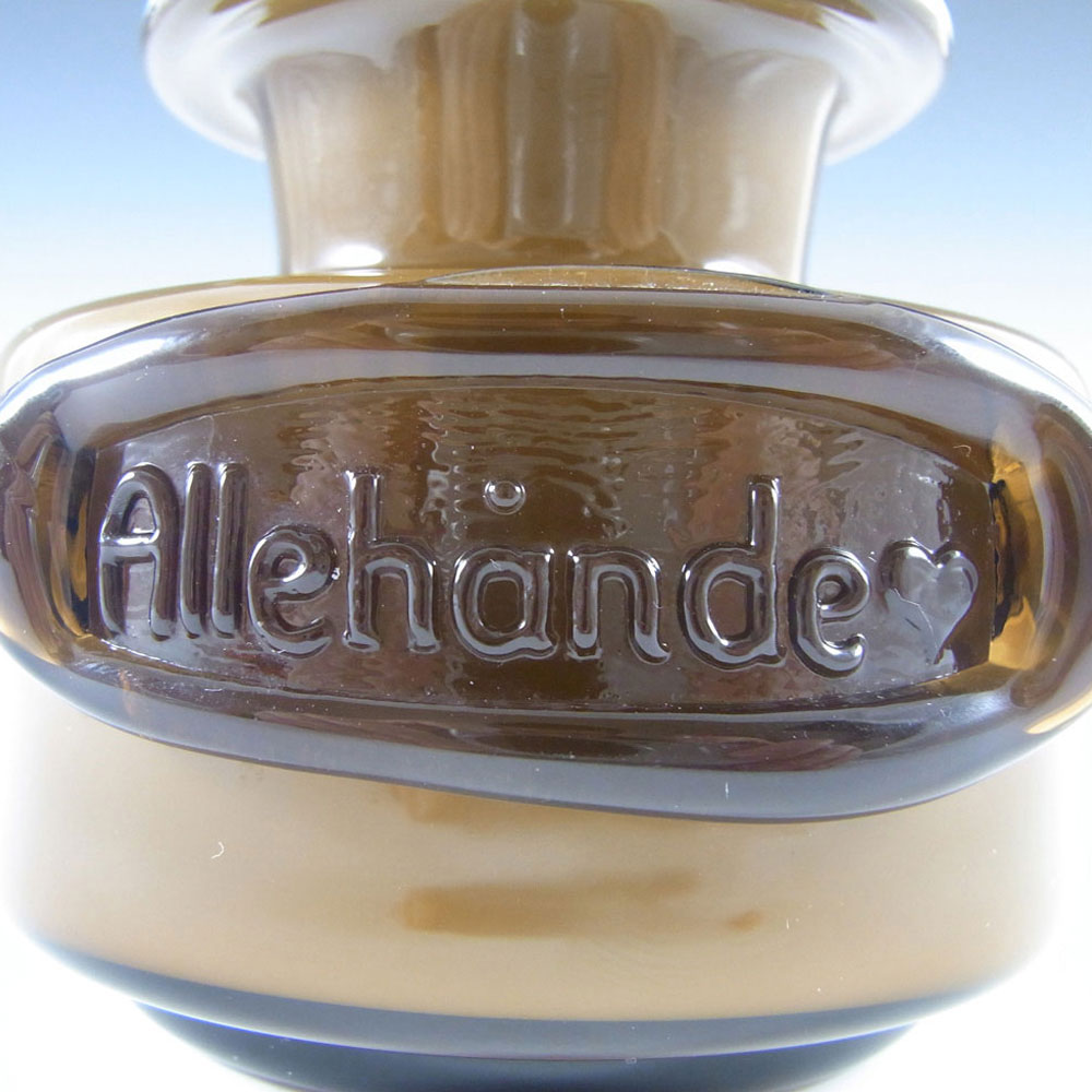 (image for) Holmegaard Palet Umbra Glass 'Allehånde' Spice Jar by Michael Bang - Click Image to Close