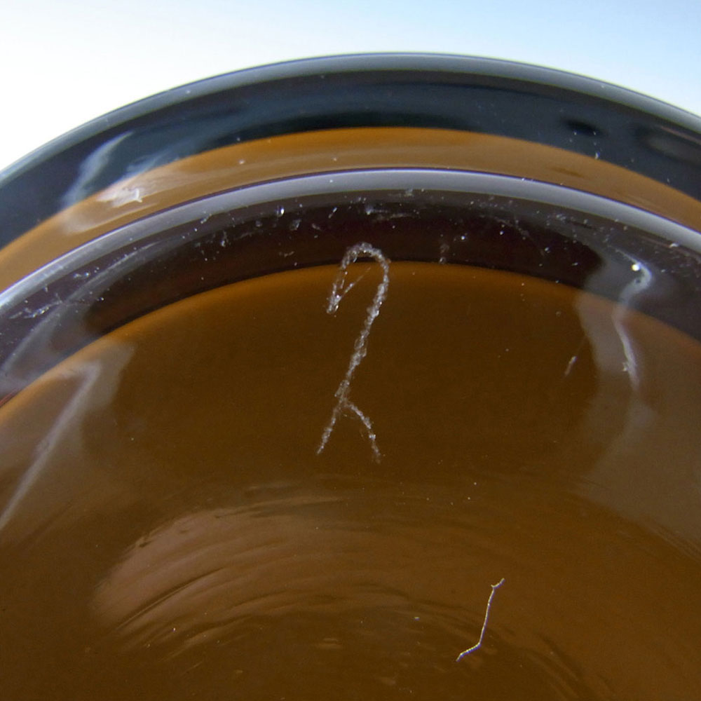 (image for) Holmegaard Palet Umbra Cased Glass Jar by Michael Bang - Click Image to Close