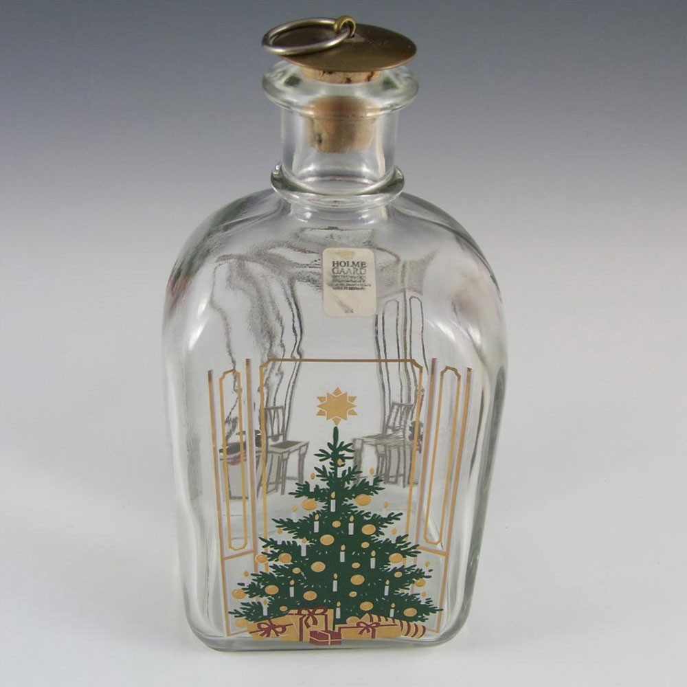 Holmegaard Glass 'Christmas' Decanter by Michael Bang - Click Image to Close