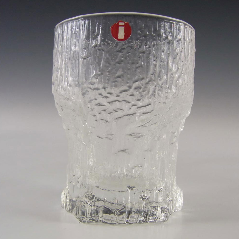 (image for) Iittala Finnish Glass Aslak Shot Glasses by Tapio Wirkkala - Click Image to Close