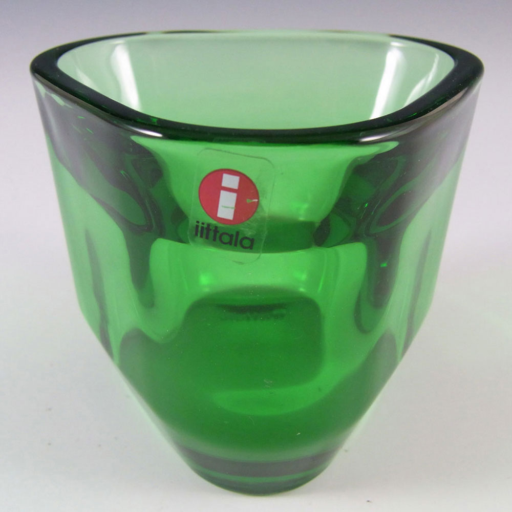 (image for) Iittala Green Glass Alfredo Häberli Candle Votive/Bowl - Click Image to Close