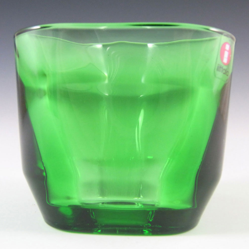 (image for) Iittala Green Glass Alfredo Häberli Candle Votive/Bowl - Click Image to Close