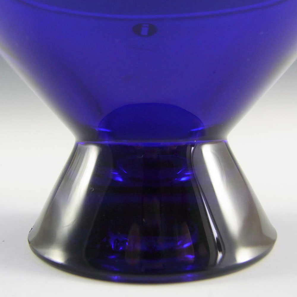 (image for) Iittala Blue Glass Kaj Franck 'Kartio' Candle Votive - Click Image to Close