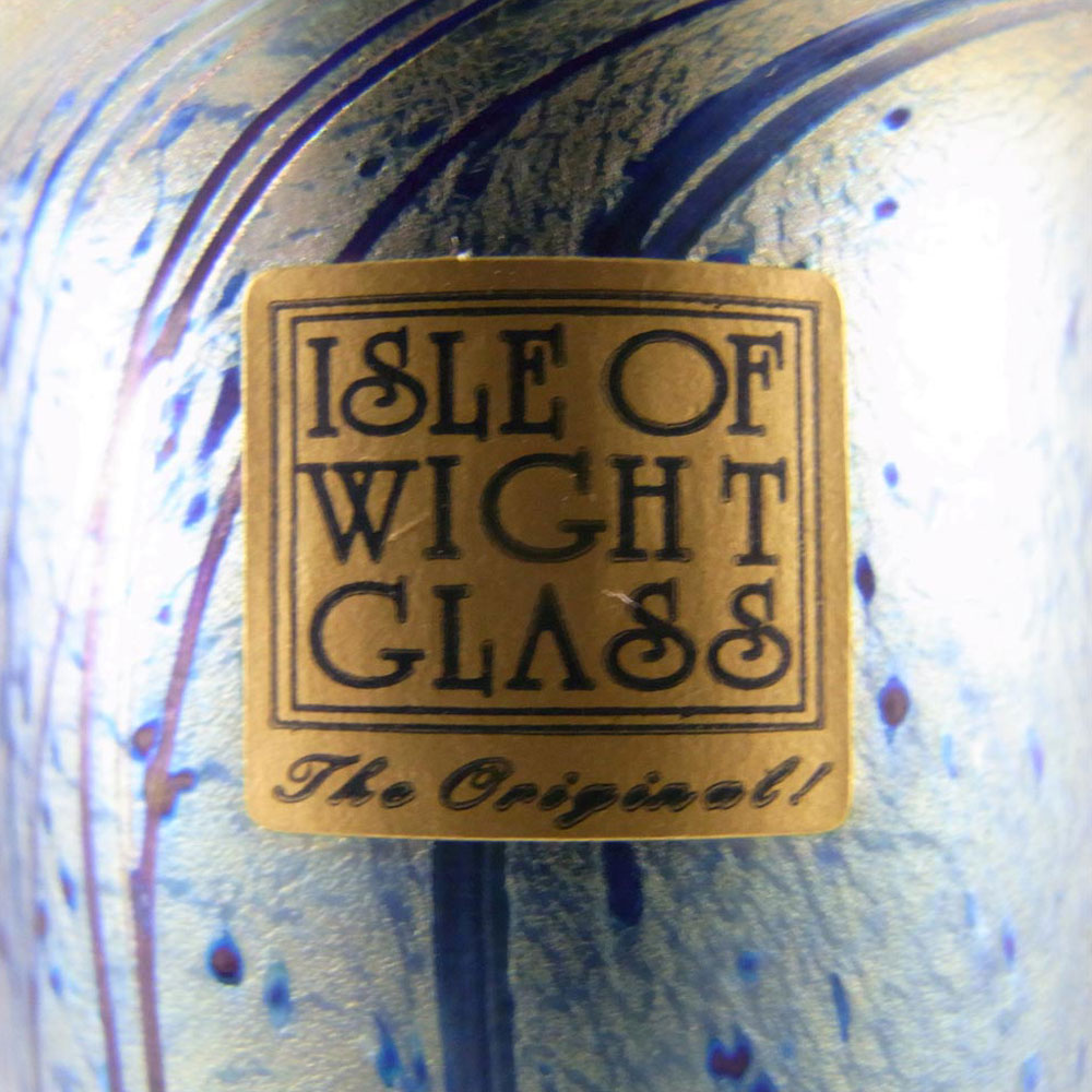 (image for) Isle of Wight Studio 'Summer Fruits' Mulberry Glass Vase - Click Image to Close