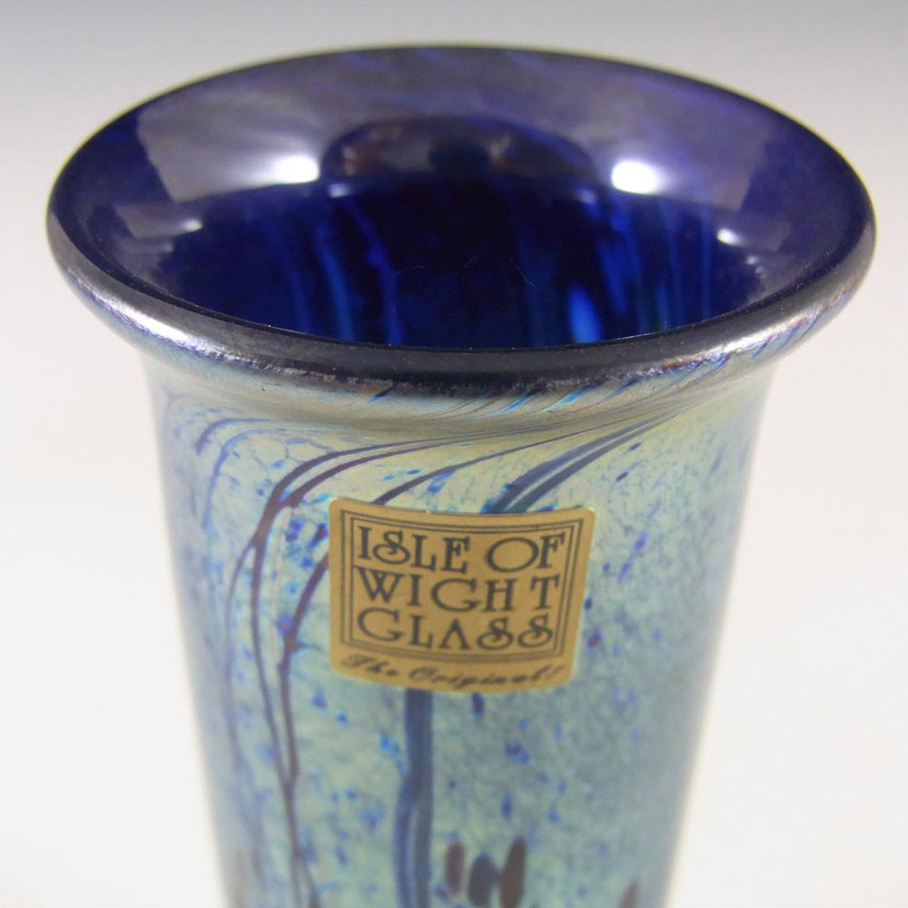 Isle of Wight Studio 'Summer Fruits' Mulberry Glass Vase - Click Image to Close