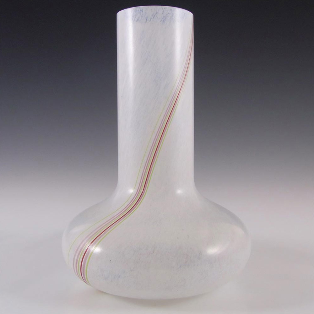 Kosta Boda Glass 'Rainbow' Vase - Signed Bertil Vallien - Click Image to Close