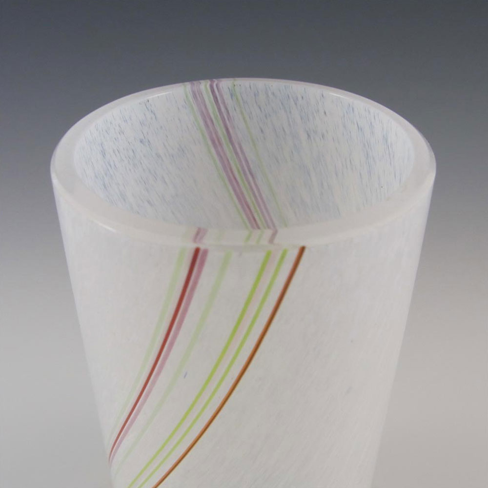 Kosta Boda Glass 'Rainbow' Vase - Signed Bertil Vallien - Click Image to Close