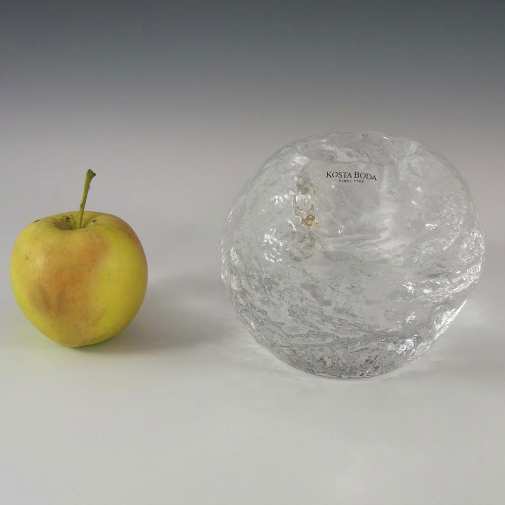 (image for) Kosta Boda Glass 'Snowball' Candle Votive - Ann Warff - Click Image to Close