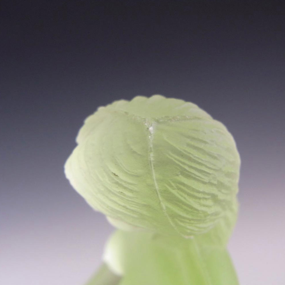 (image for) Sowerby Art Deco Uranium Green Glass Nude Lady Figurine - Click Image to Close