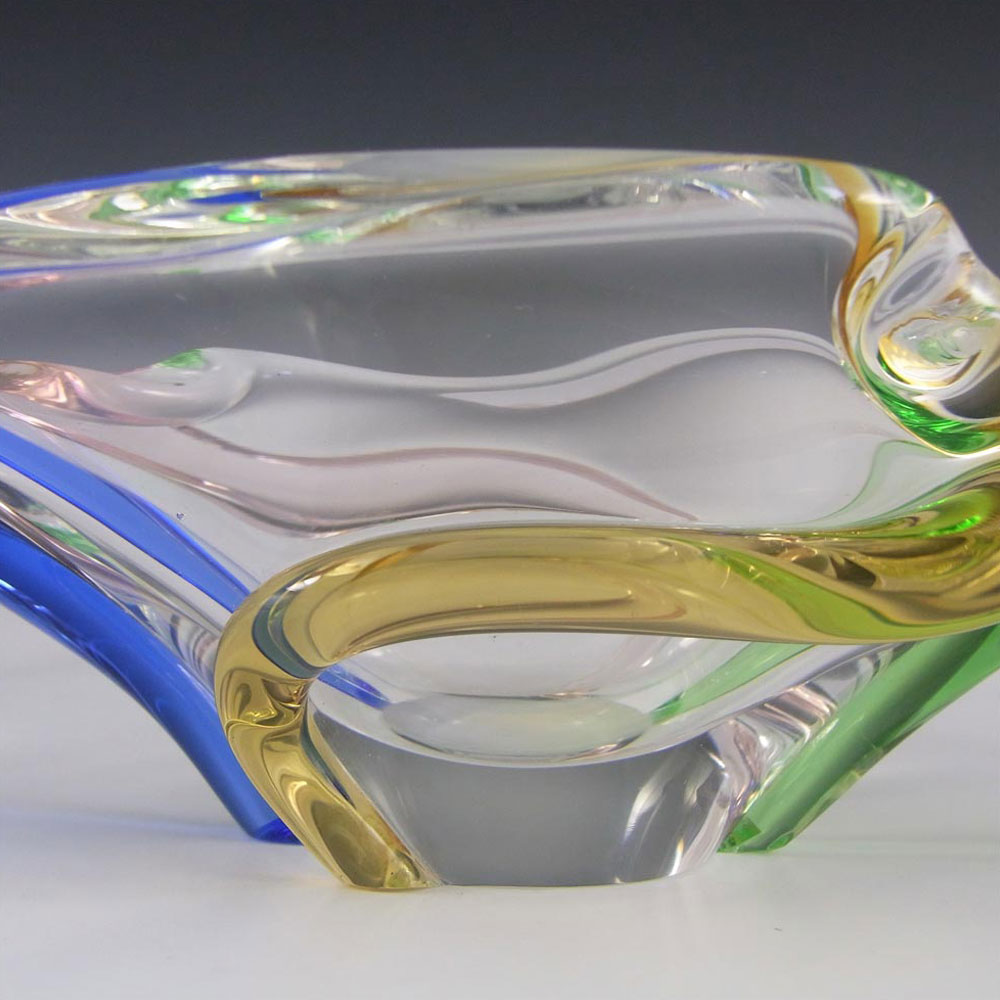 (image for) Mstisov Czech Glass Rhapsody Bowl by Frantisek Zemek - Click Image to Close
